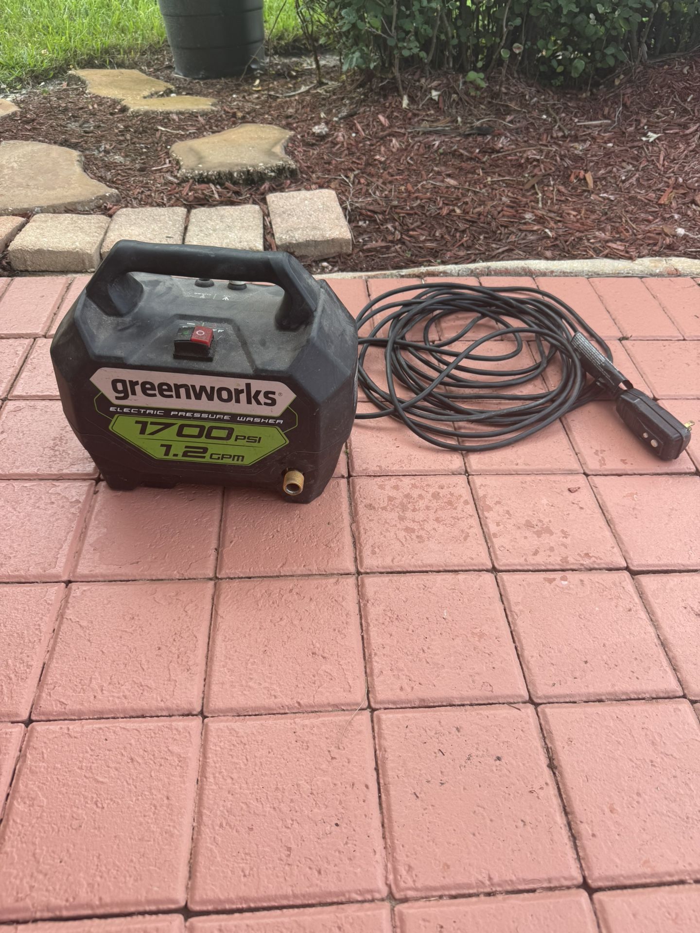 Green Works, Electric Pressure Cleaner, 1700