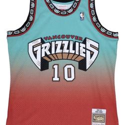 Mitchell & Ness Mike Bibby Vancouver Grizzlies 1998 Fadeaway Swingman