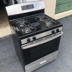 GE Stainless Gas Range