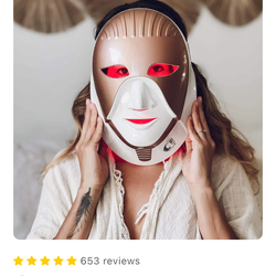 Cleopatra spa red light therapy mask