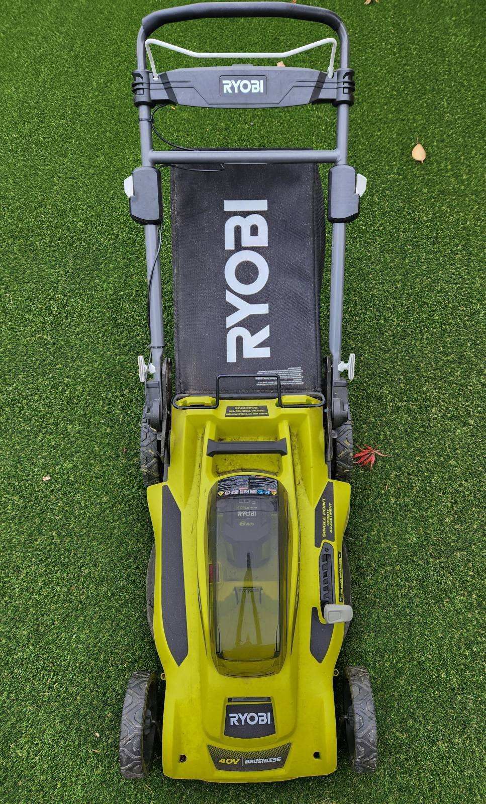 Ryobi Battery Powered Lawn Mower