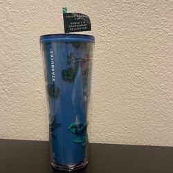Starbucks Cold Reusable Cup Venti Flowers
