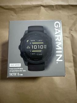 Garmin Tactix 8 solar elite with ballistics