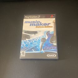 (Ps2 Game) Music Maker Deluxe Edition 
