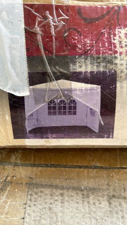 Backyard pop-up tent