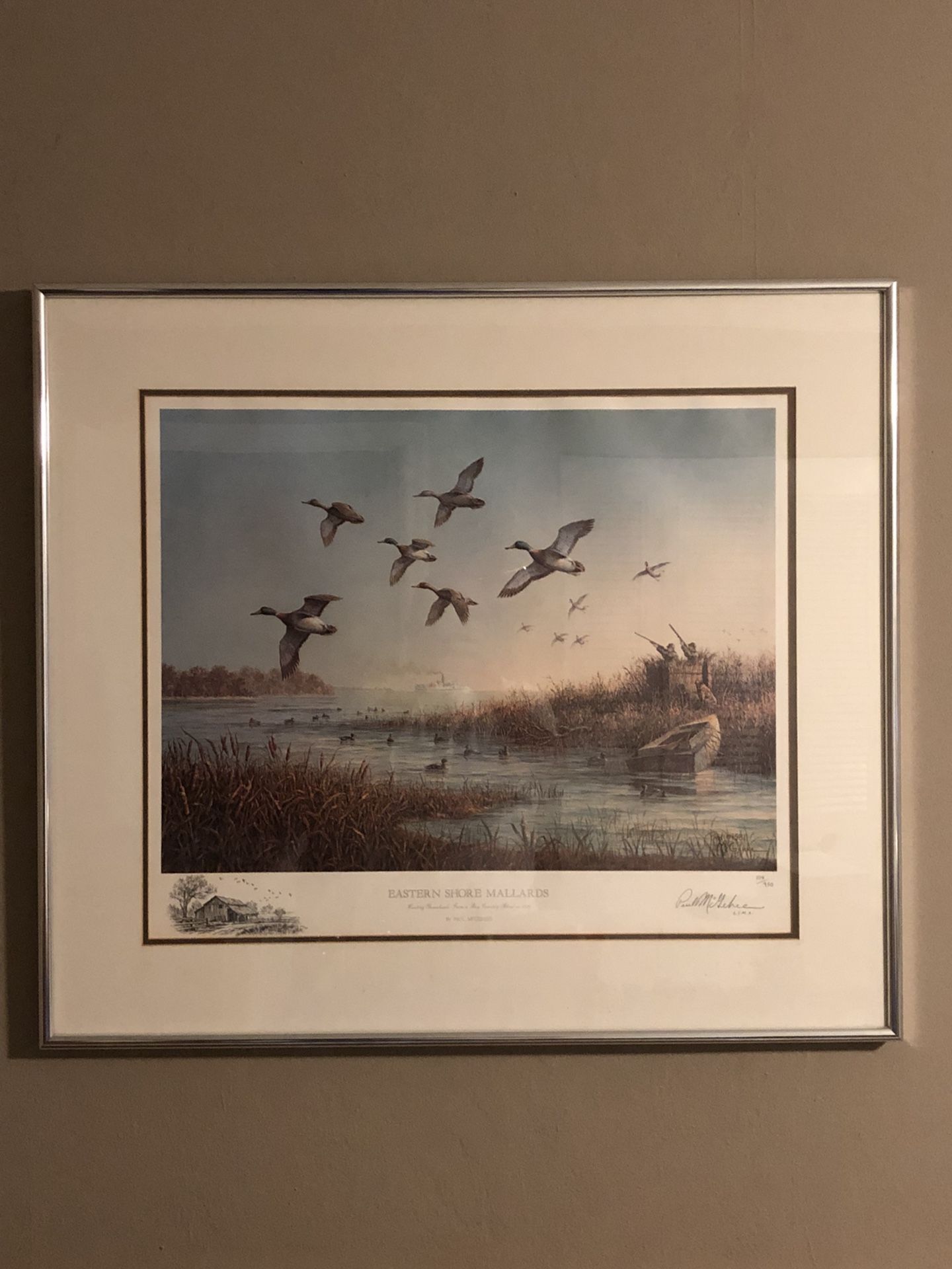 Paul McGehee “Eastern Shore Mallards” Print