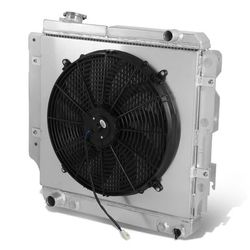 87-06 Jeep Wrangler 2.4L-4.2L 3-Rows Radiator Radiador 
