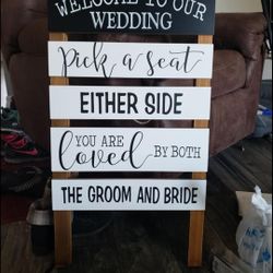 Wedding Sign