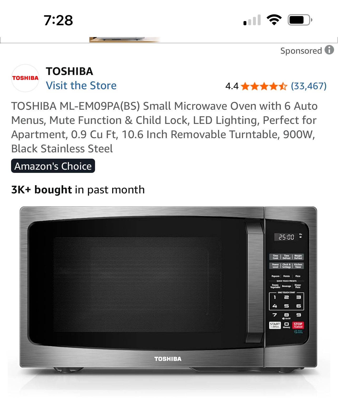 Microwave Nuevo En Su Caja Barato A Solo 60 Dólares