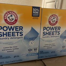 Arm & Hammer Power Sheets Laundry Detergent 