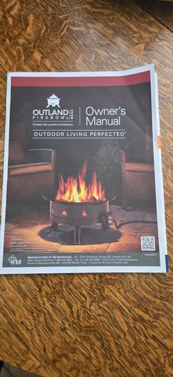 Outland Living Outdoor smokeless Fir Pit