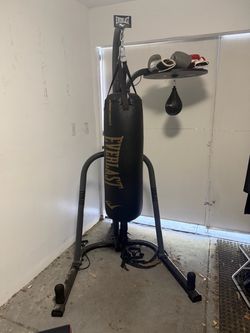 Everlast heavy bag and speed bag