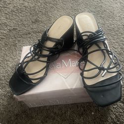 Black Heels Size 6.5