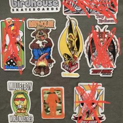 Vintage Skateboard Stickers