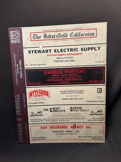 1975 Polk’s Bakersfield California City Directory
