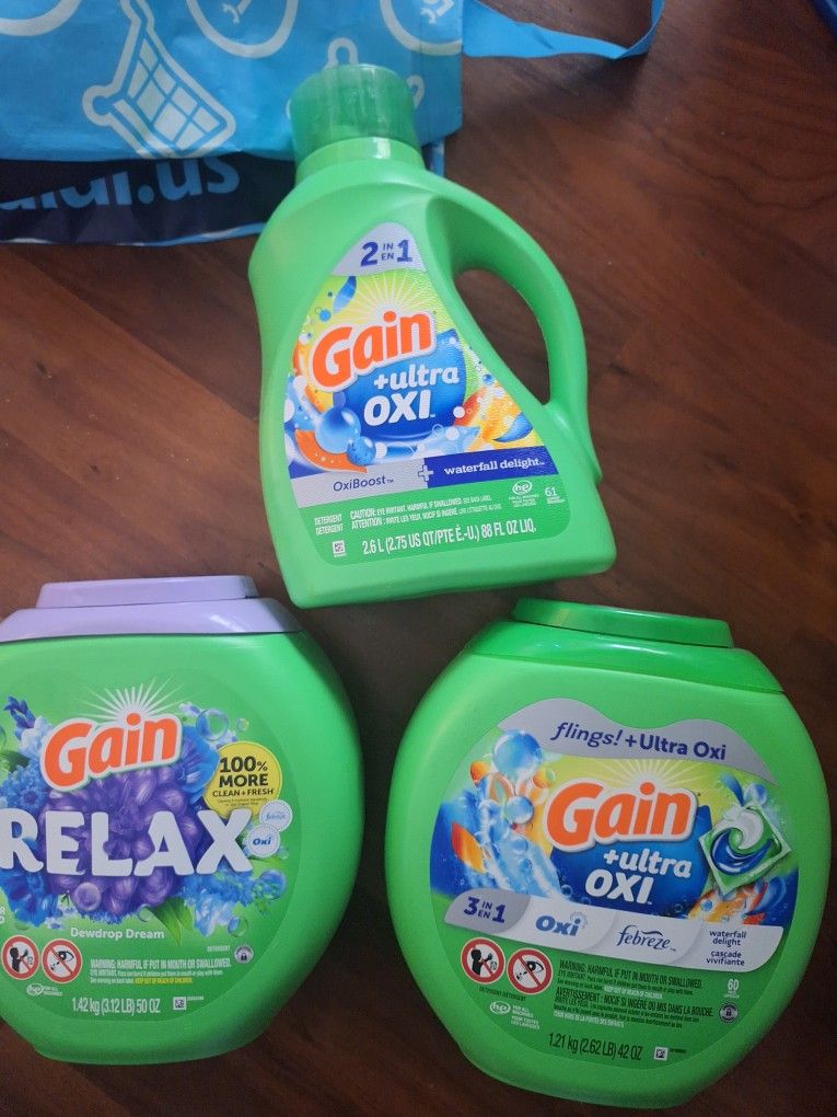 Laundry Detergemt 3 For 25.00