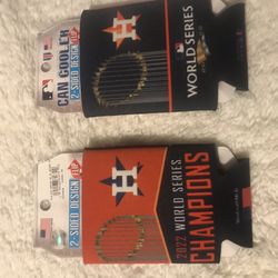 Astros World Series  Can Cooler 