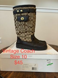 Vintage Coach Boots