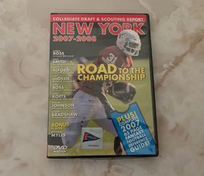Road to the Championship: New York Giants 2007-08 (DVD, 2007) New SEALED