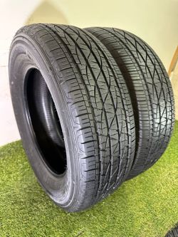 V186  225 65 17 102T  Firestone  Destination LE 2 - 2 Used Tires 80% Life 