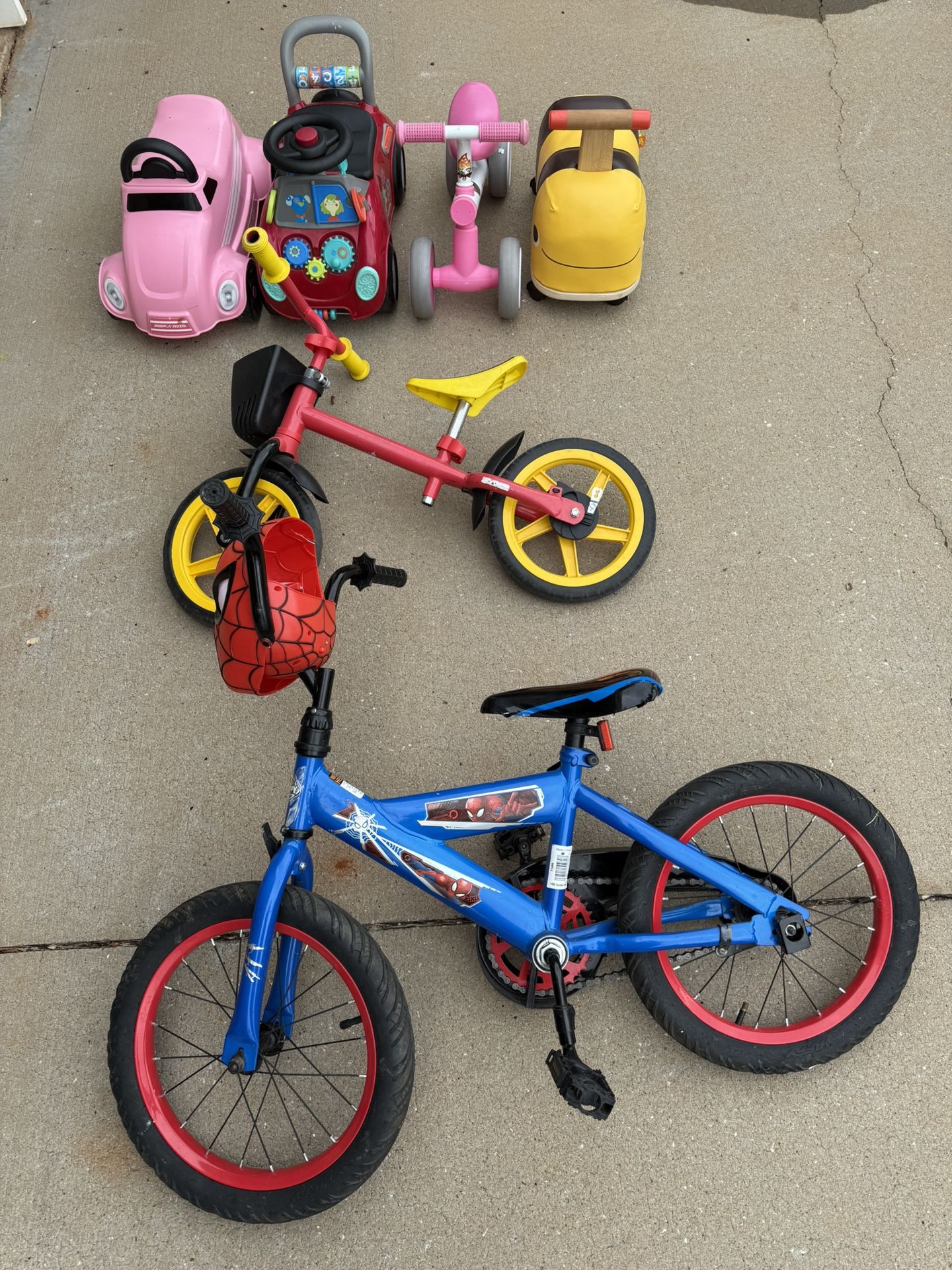 Kids Ride On Cars And Bikes