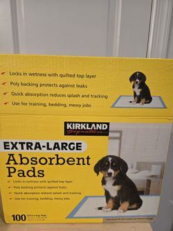 Kirkland's Absorbent Pets Pads. 