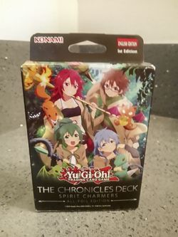 Yu-Gi-Oh The Chronicles Deck Spirit Charmers