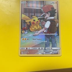 Pokemon Pikachu Card