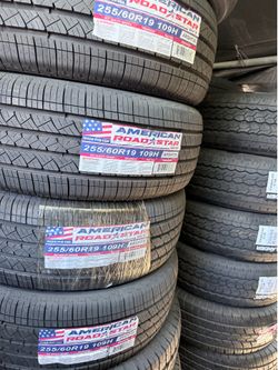 255/60/19  #4 New Tires Mount & Balance // Set De 4 Llantas Nuevas Instaladas Y Balanceadas