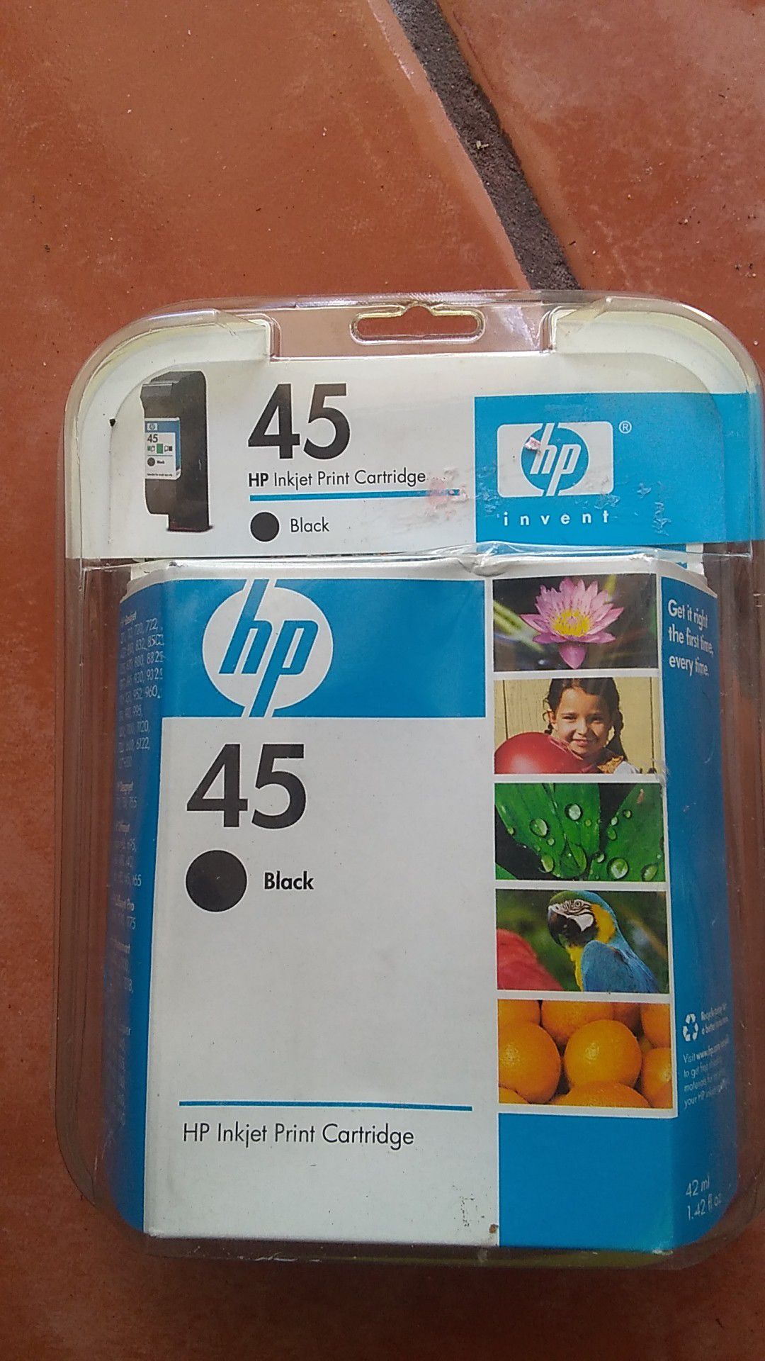 HP inkjet cartridge 45 black