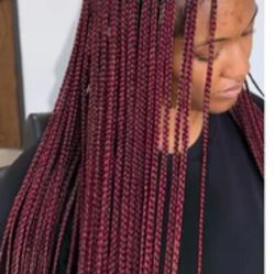Box Braid And Sénégalese Twist