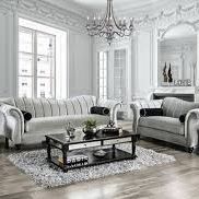 New Couch / Love Seat.  Grey Small Weave Chenille Fabric.  Free Delivery!