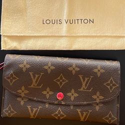 Louis Vuitton Emilie Monogram Rouge $250