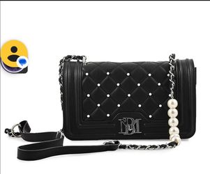 Badgley Mishka Round Letter Lock Crossbody