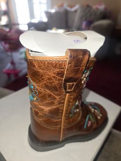Toddler girl western boots