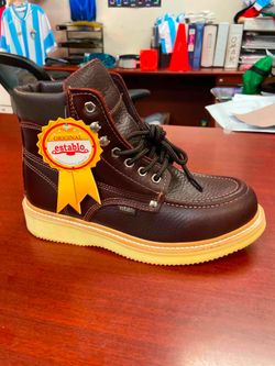Zapatos de piel para trabajar marca Establo