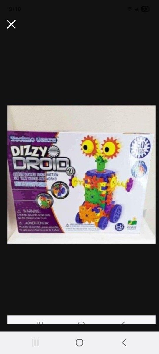 Dizzy Droid -Construction Set-Ages 6-12