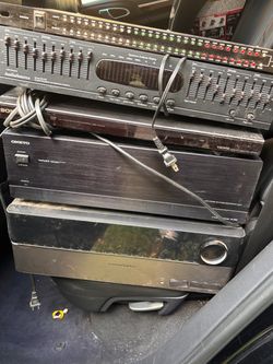 Home stereo equipment