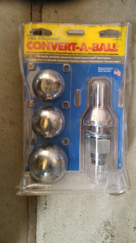 Trailer hitch set 1-7/8"&2"&2-5/16" with long shank