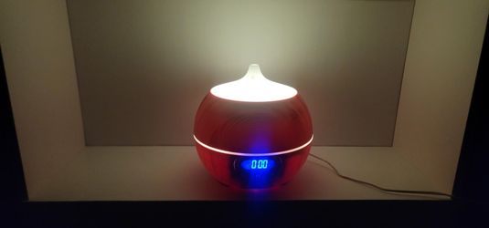 $30 Clock/Mulitcolor/Bluetooth/Alarm/Timer & Aroma Mist Just Add Water