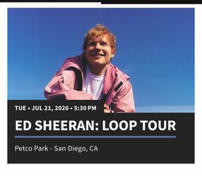 Ed Sheeran tickets