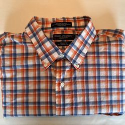 Daniel Cremieux Collection Men's Shirt Size XXL Plaid Long Sleeve Button Down