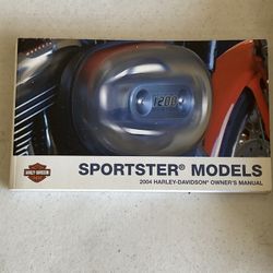 Harley Davidson 2004 Sportster Models Owners Manual