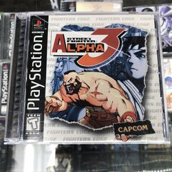 Street Fighter Alpha 3 Ps1 $60 Gamehogs 11am-7pm