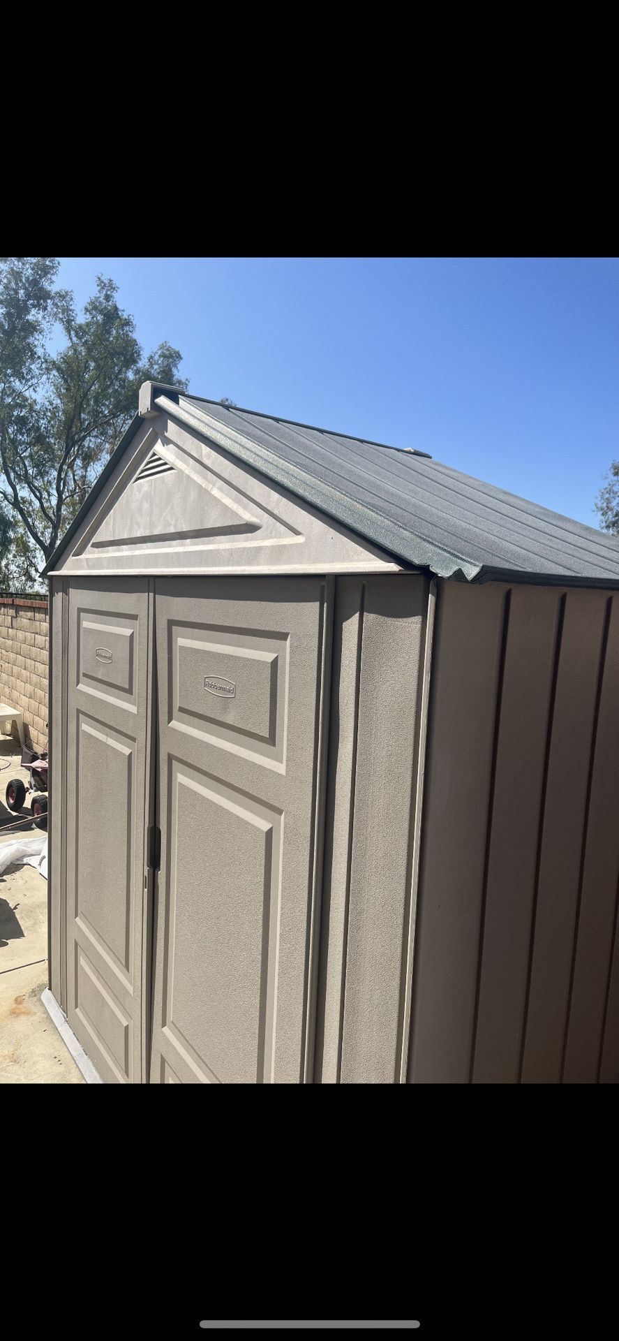 Rubbermaid Shed 7x3.5
