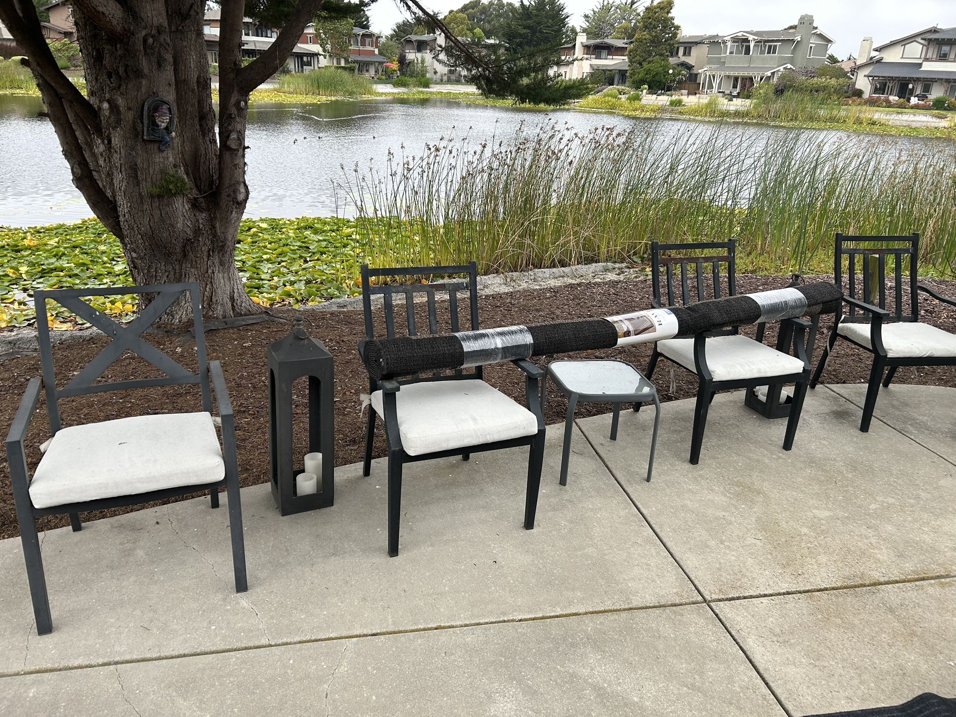Patio Sofa and Chairs