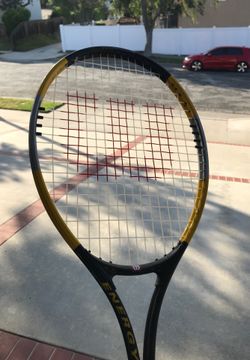 Wilson tennis racquet