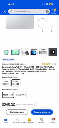 Galaxys Tab A11+