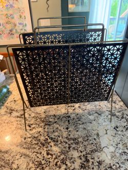 Vintage magazine holder