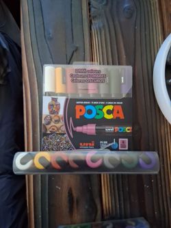 Posca paint markers